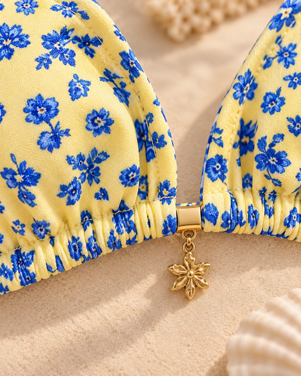 Sunny Coast Floral Bikini Set 💛💙