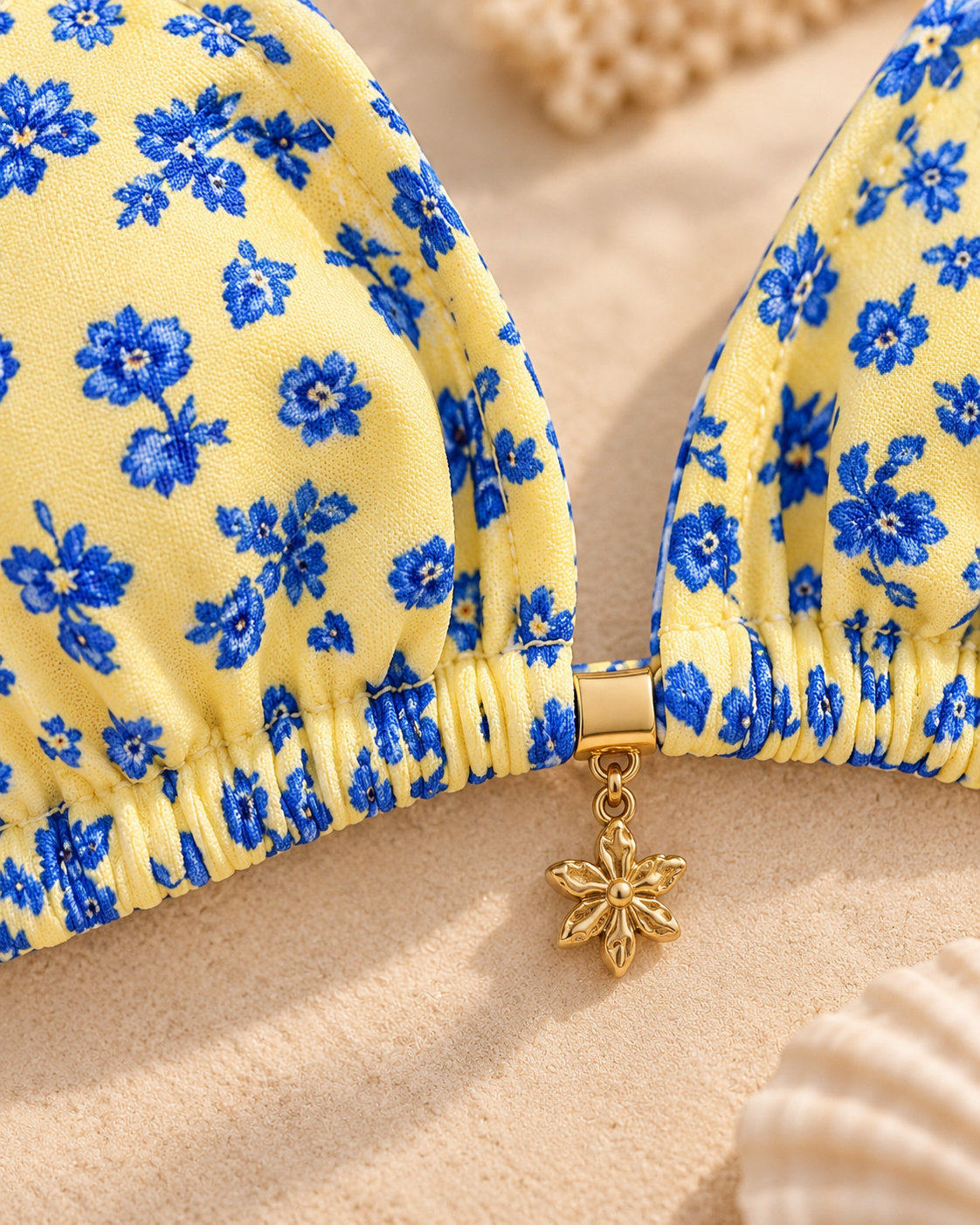 Sunny Coast Floral Bikini Set 💛💙
