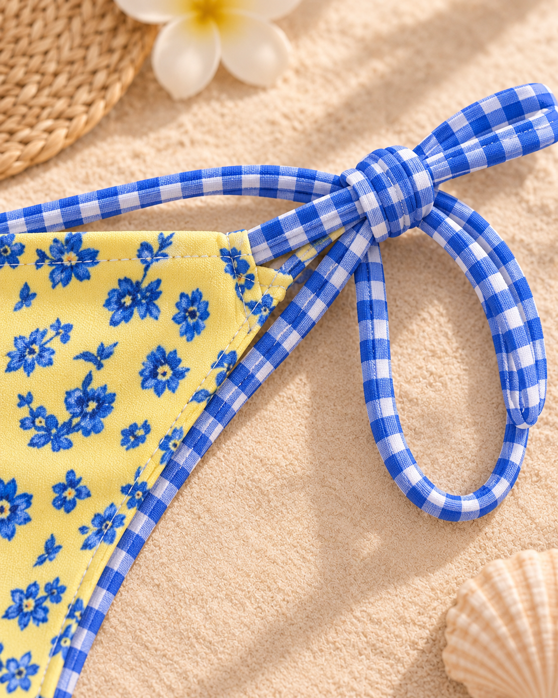 Sunny Coast Floral Bikini Set 💛💙